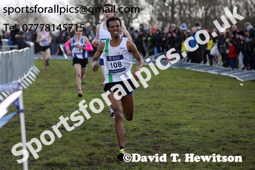 Mens under-20s 2019 British Athletics Inter Counties Cross Country, Prestwood Hall, Loughborough. Photo:  David T. Hewitson/Sports for All Pics